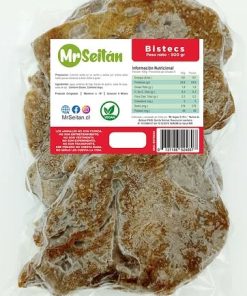 Seitán Bistec 500g - Mr. Seitán