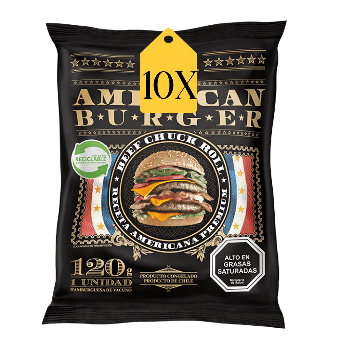 Hamburguesa American Burguer 120g