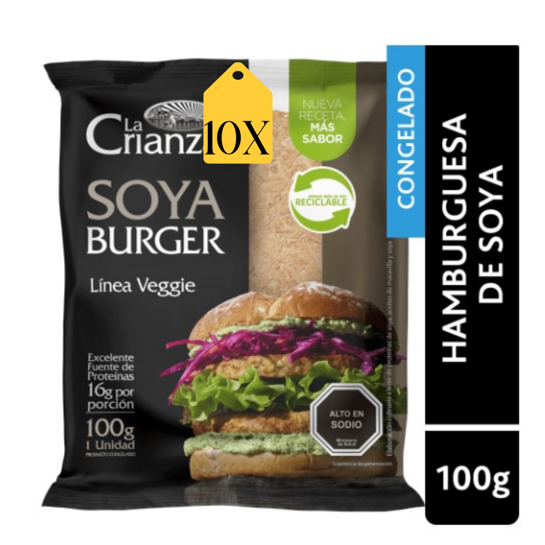 Hamburguesa De Soya 100g