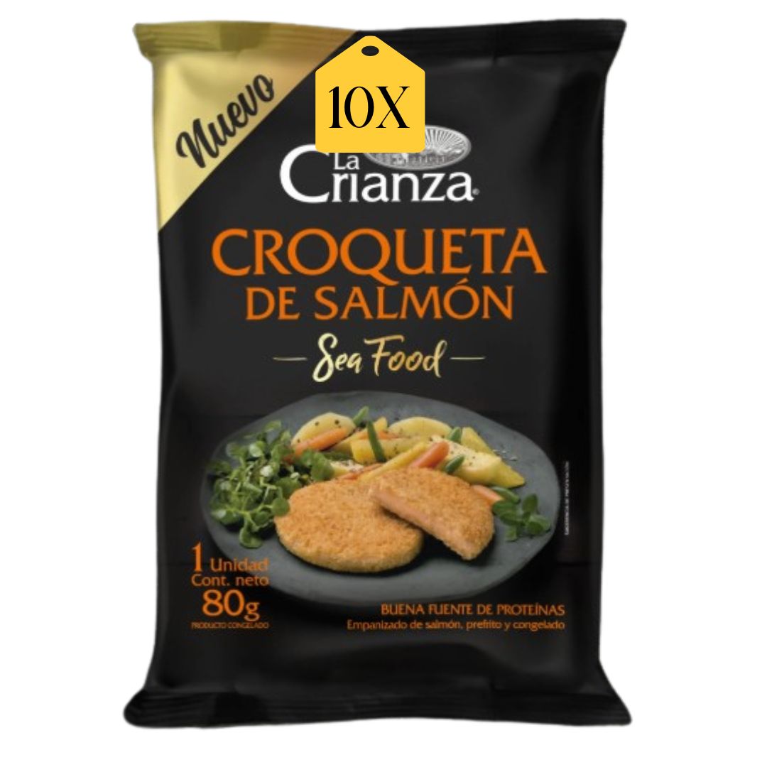 Croqueta De Salm贸n 80g