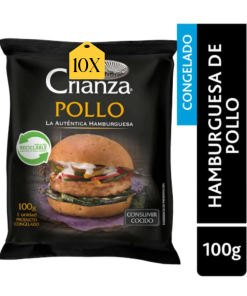 Hamburguesa De Pollo La Crianza 100g
