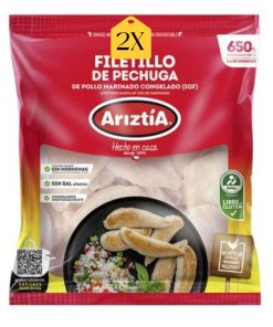 Filetillo De Pollo Aristia 650g