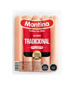 Salchicha Montina Tradicional 250g 5U